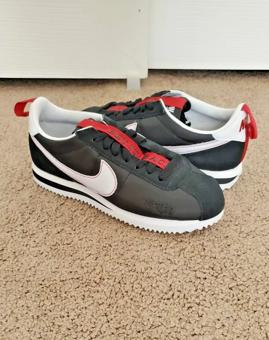 USED Nike Air Cortez Kenny 3 Kendrick Lamar Black White Red III BV0833-016 5