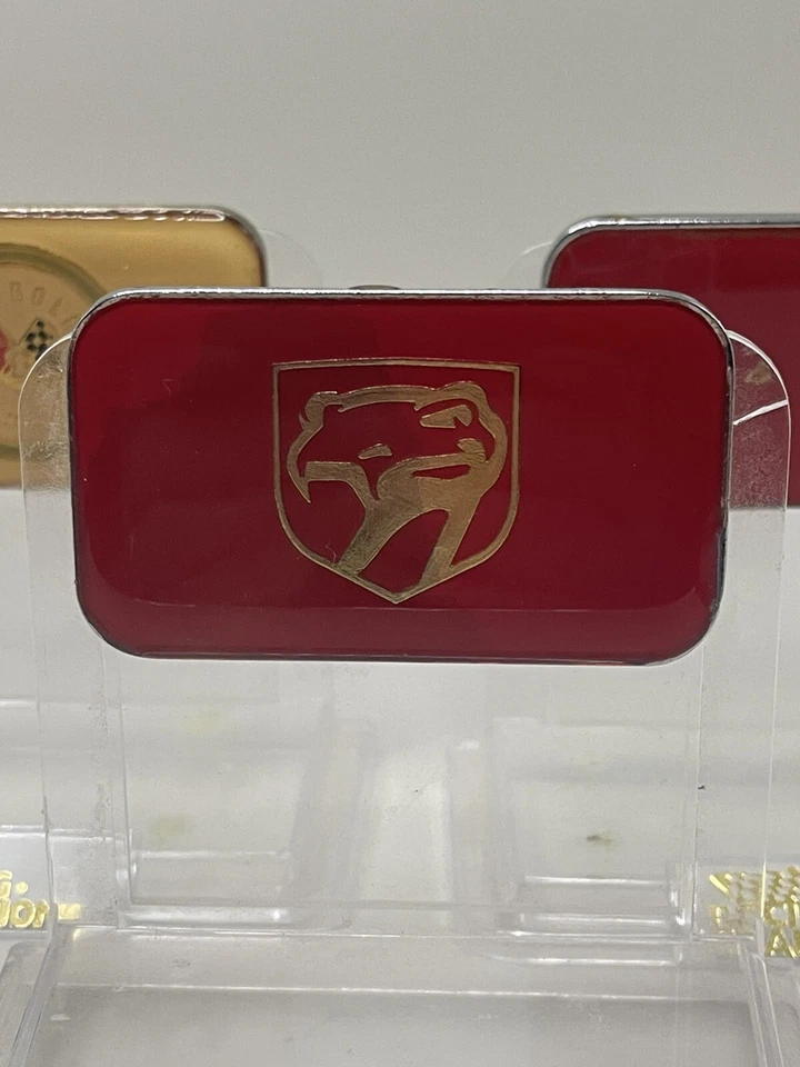 5 Lot Racing Champions NASCAR Car Display Stands Metal Signs Chevy - Image 3 of 4