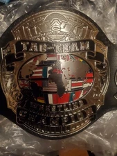 WWC World Wrestling Council Tag Team Championship Belt Older version