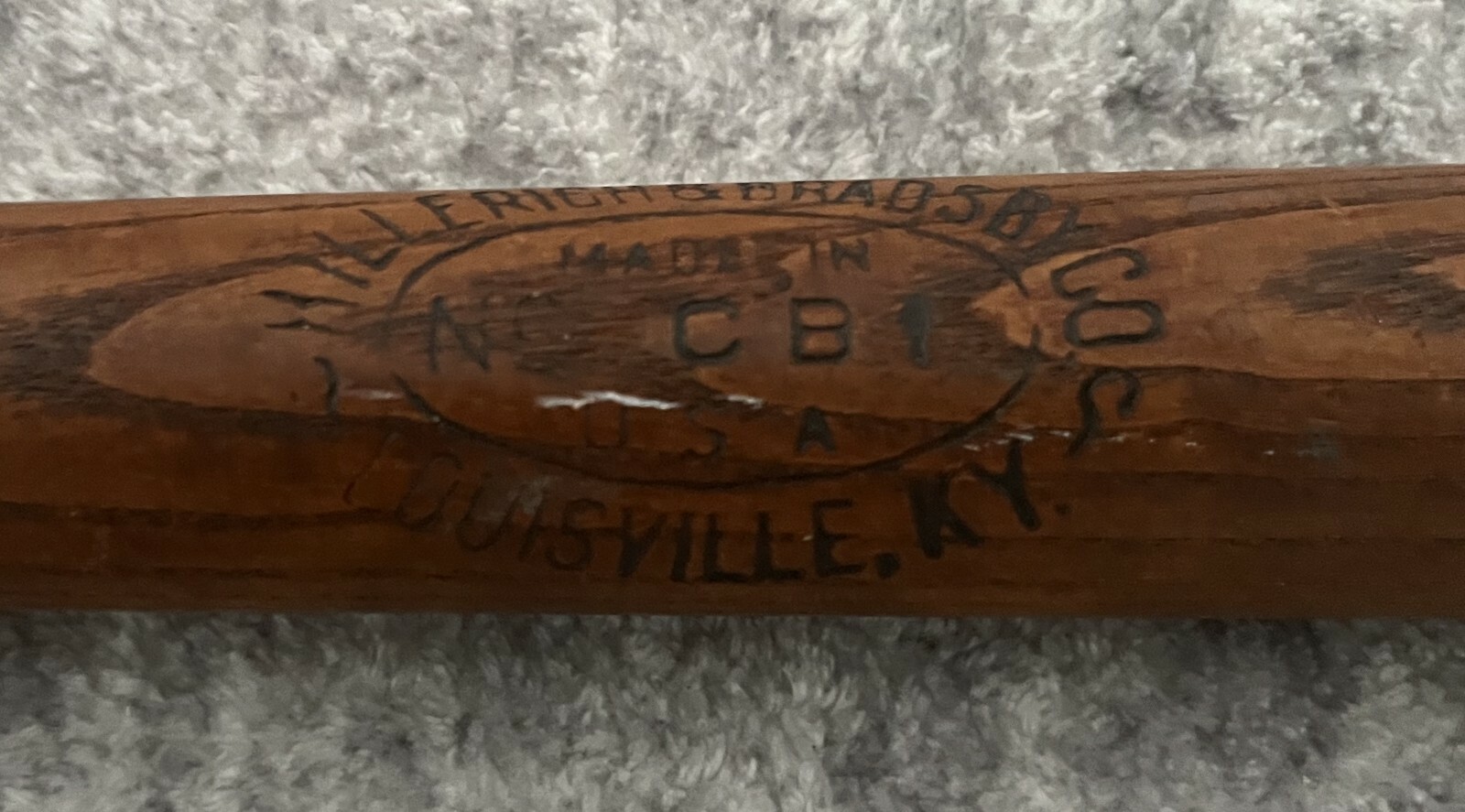Rare Vintage 1930's HILLERICH & BRADSBURY Louisville, Kentucky CORK