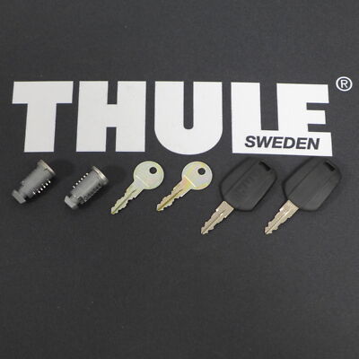 Thule 4x Ersatzschlssel +Schlo Premium N100 fr Dachtrger Boxen  Fahrradtrger | eBay