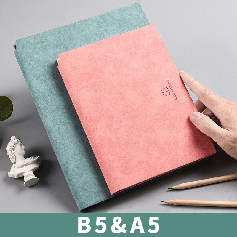 PU Leather Journal A5/B5 Notebook Blank Paper Writing Diary Planner 200 Pages - Image 2 of 4