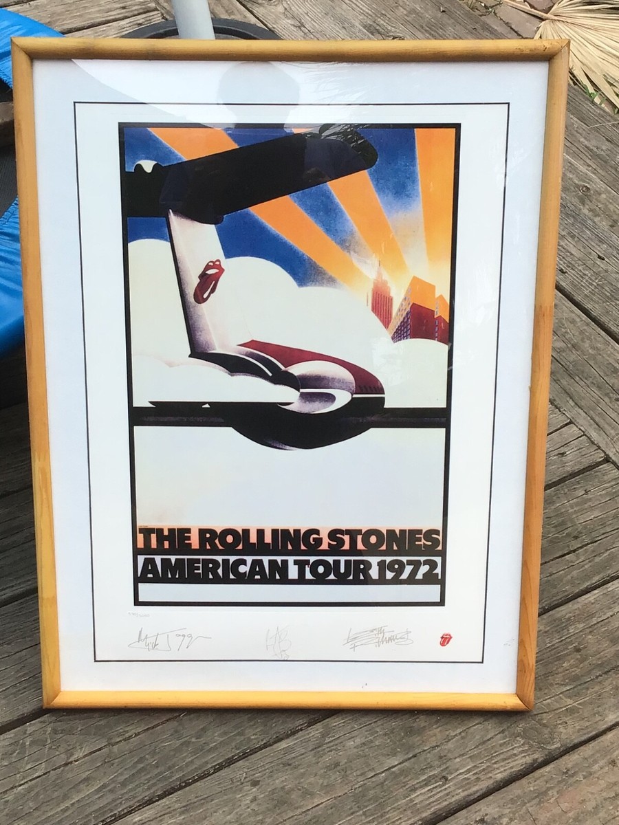 1972 Rolling Stones American Tour Poster | eBay