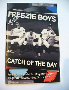 MILB - 2012 (May) Lakewood BlueClaws GameDay Program "Mike Nesseth" Auto. - EX