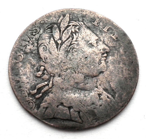 Token George III 1775 del Reino Unido 20,8 mm 2,3 g cobre, raro. II1.2 - Imagen 1 de 2