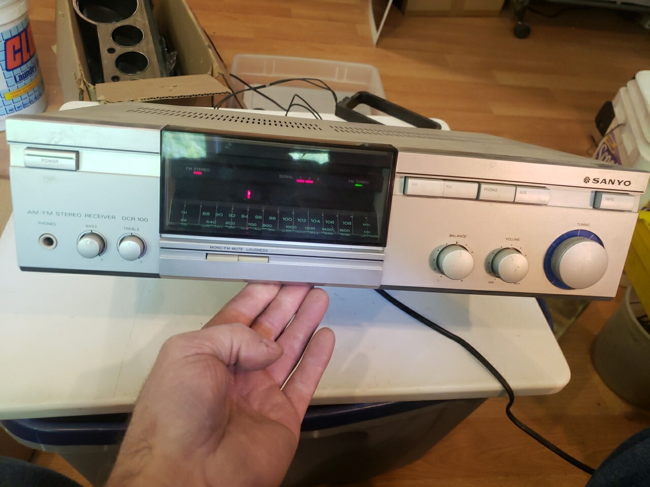 Sanyo SX-635 vintage audio equipment - eBay listing photo 3