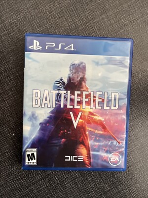 BATTLEFIELD V 5 -  PLAYSTATION 4 PS4 DICE VIDEO GAME DISC