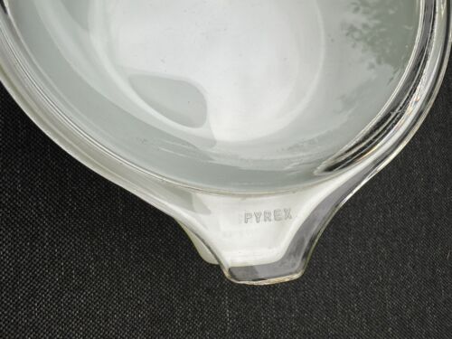 Vintage Pyrex Green Spring Blossom Baking Dish & Lid 750ml 472-B Crazy Daisy - Picture 9 of 17