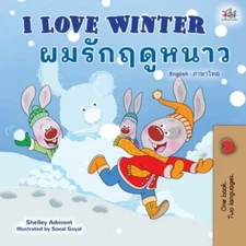 I Love Winter (English Thai Bilingual Book for Kids), Like New Used, Free shi...