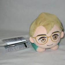 Tiny Tan Dynamite Jimin Sega Plush Doll 6.5" Nesoberi Lying Down