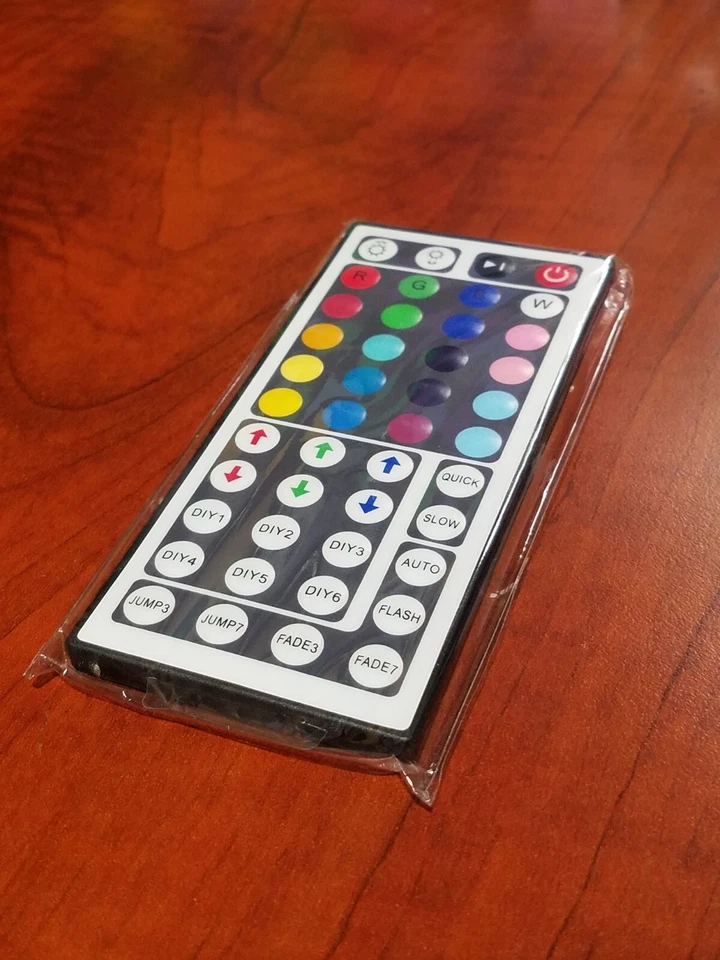 44 Key IR Remote Controller Red Green Blue For LED 3528/5050 Strip Light New RGB - Image 2 of 4