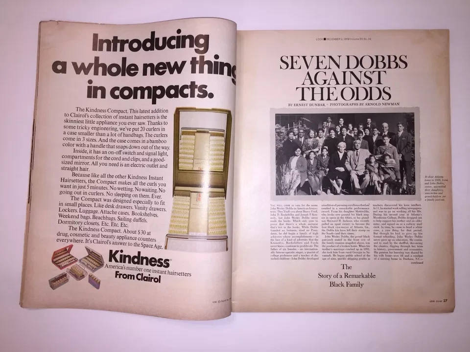 LOOK MAGAZINE DECEMBER 2 1969  Vol 33 #24 Goldie Hawn Mister Rogers Lance Alwort Foto 4 de 4