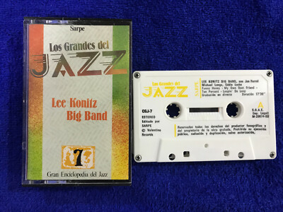 JAZZ CINTA CASSETTE TAPE LEE KONITZ BIG BAND CON JOE FARREL