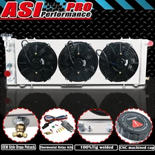 Aluminum Radiator Shroud Fan Fit 1991-2001 Jeep Cherokee XJ Comanche 2.5L 4.0L