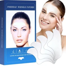 Forehead Wrinkle Patches 12pcs - Anti Wrinkle Patches with Hydrolyzed