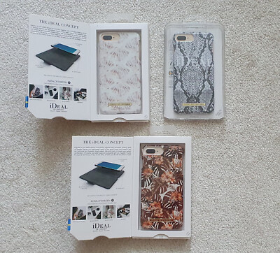 3x - Handy Back Cover Hüllen - iDEAL OF SWEDEN für iPhone 8/7/6 und 6S PLUS 