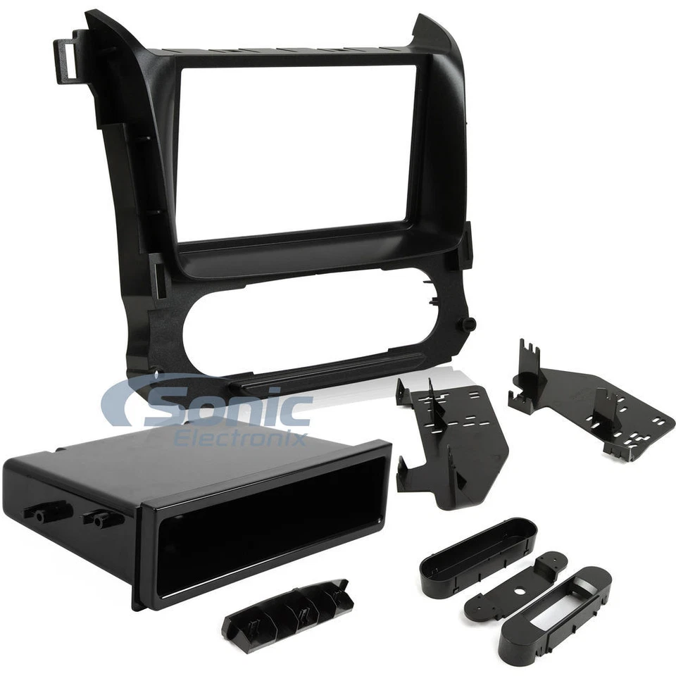 Metra 99-3015G Single/Double DIN Dash Install Kit for 2015+ Tahoe/Suburban/Yukon - Image 2 of 4