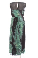 AMY VERMONT Abito di chiffon Donna Abito Taglia IT 44 nero-verde-verde chiaro