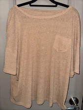 Sparkle SHEIN Brown Shirt