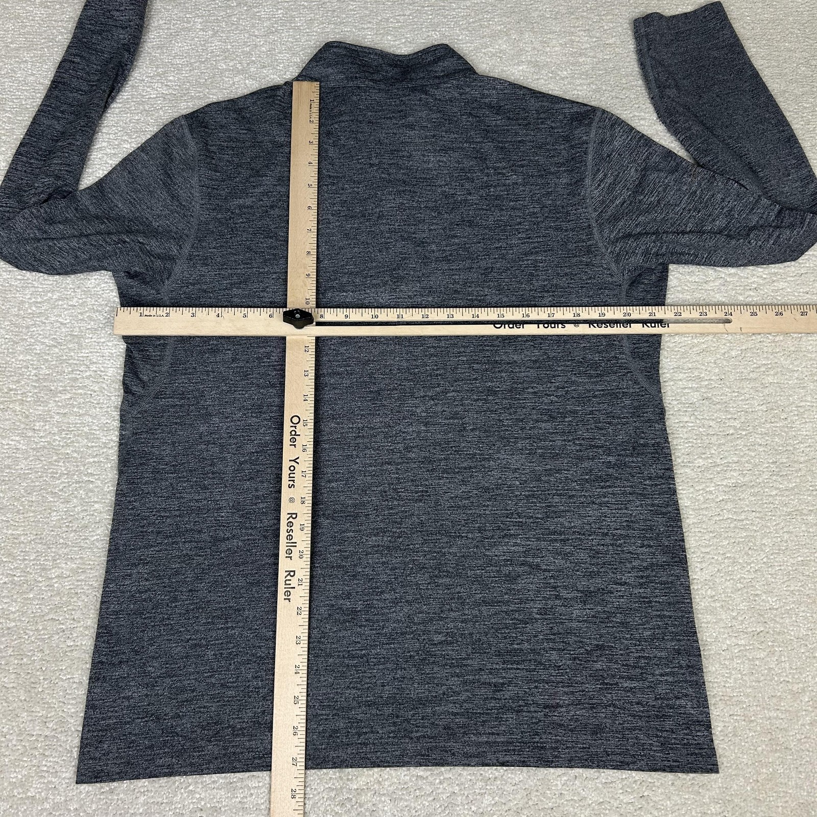 Masters Tech Active Pullover Mens Medium Gray Qua… - image 6