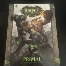 Wargame Rules Hordes Primal Mk3 III Miniatures Combat Rulebook Hardback