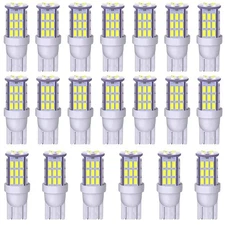 T10 LED Bulbs 12V Cool White 20-Pack for RV Trailer Boat Dome Lights