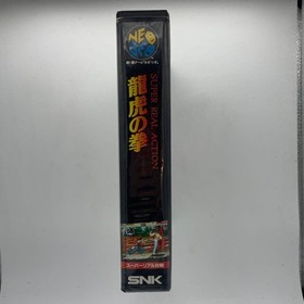 SNK NEOGEO Art of Fighting Boxed Tested Free Shipping 2722-4