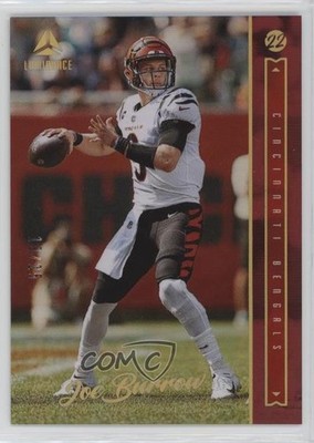2022 Panini Luminance Red 19/25 Joe Burrow #13 0jr6