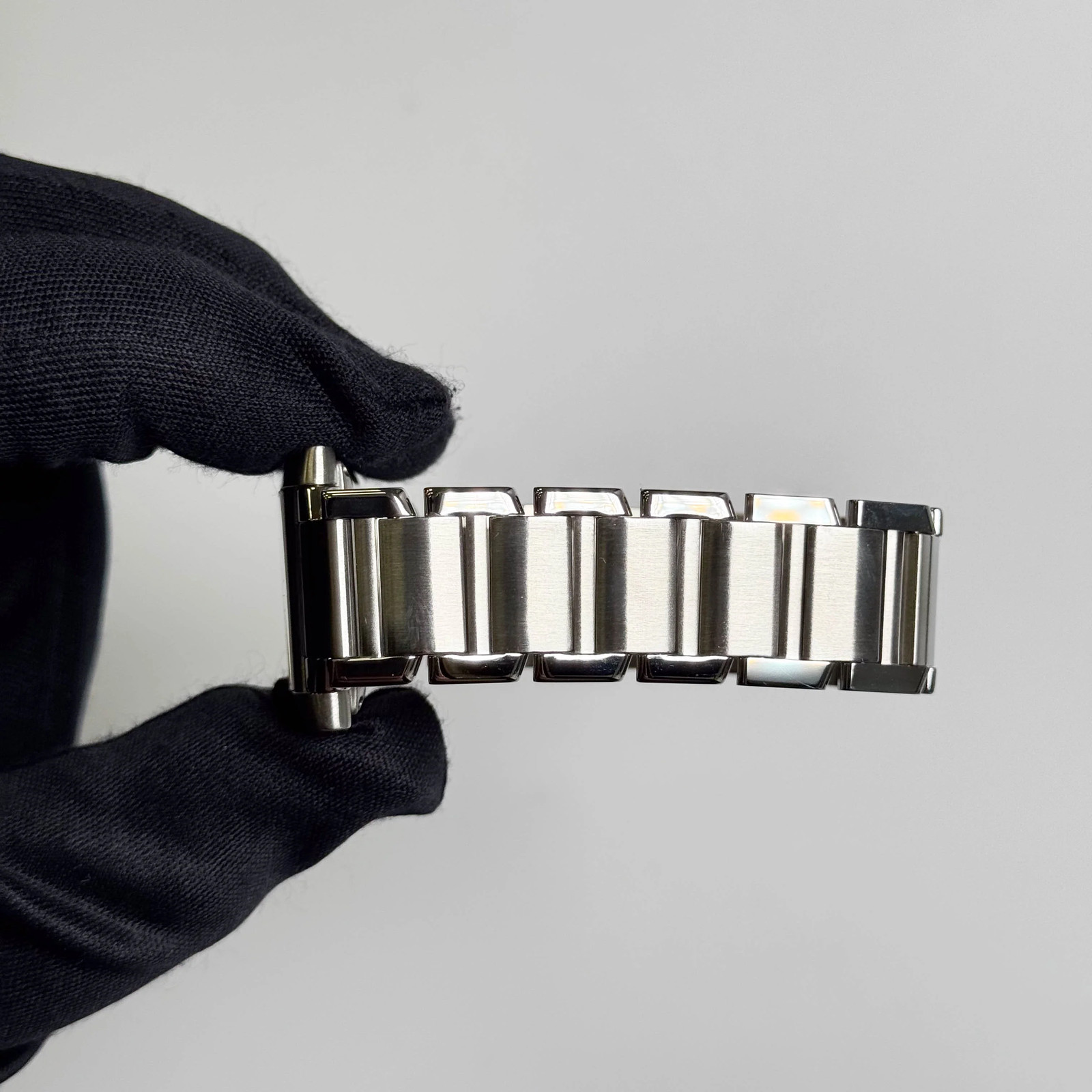 Cartier Tank Française Stainless Steel 28mm White Dial Watch Ref# W51002Q3 image 6