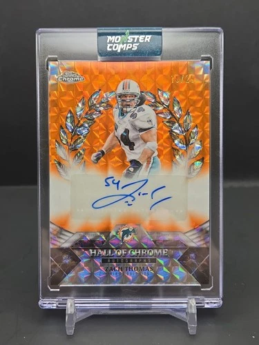 2025 Topps Chrome Zach Thomas Hall Of Chrome Autographs (RAW)