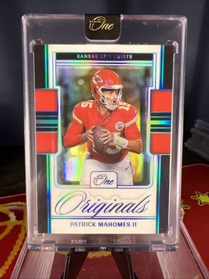 Patrick Mahomes 5/5 2024 Panini One Originals Platinum Sealed CHIEFS 00-PMS