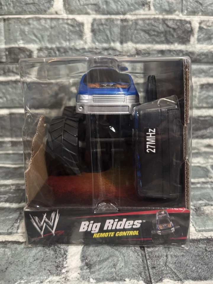 2010 HOT WHEELS WWE Big Rides UnderTaker Remote Control  R/C Truck New Sealed - Image 2 of 4