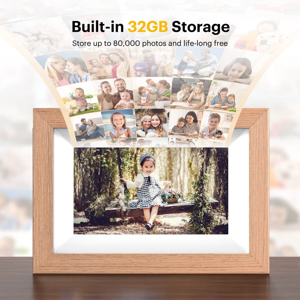 KODAK 7 inch Digital Photo Frame with 32GB Internal Storage and WiFi - Image 2 of 4