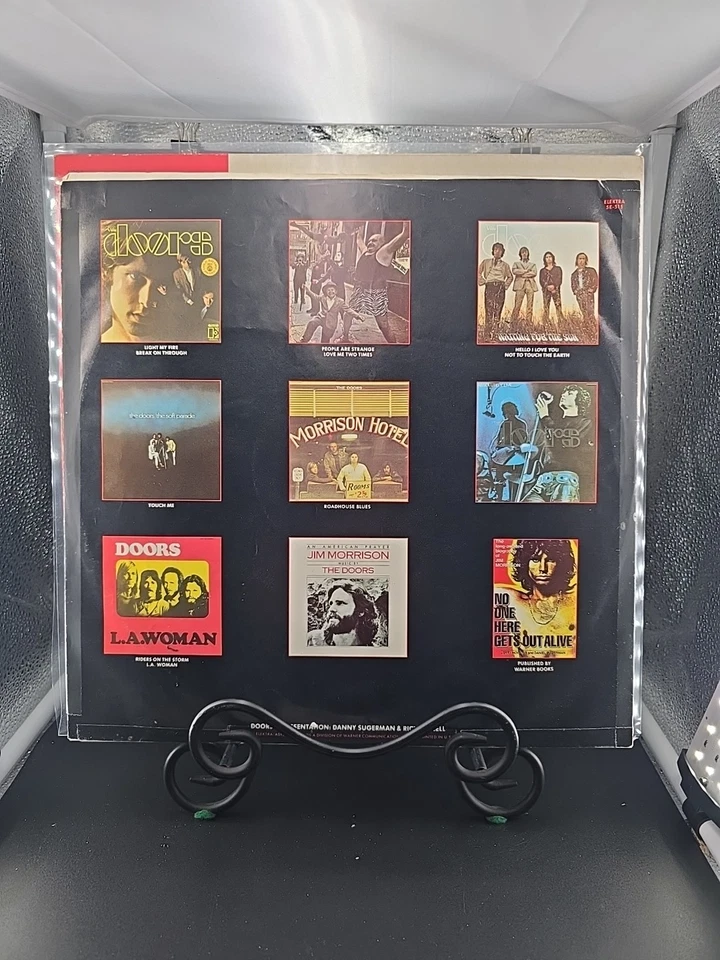 THE DOORS GREATEST HITS LP 1980 AR PRESS 5E-515 W/ Lyric Insert VG/VG+ - Image 4 of 4