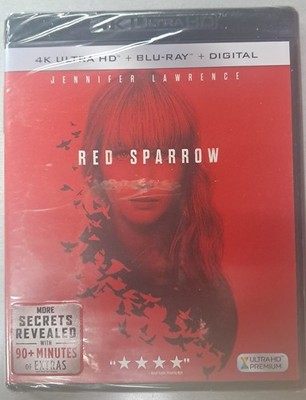 Red Sparrow ( 4 kUltra HD± Blu ray 2018) Jennifer Lawrence  New Sealed 
