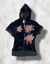 Velour Long Sleeve Hoodies Sweatshirts for Women for sale UK