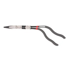 STEELMAN 13-Inch Long Double-Joint Pistol Grip Long Nose Pliers 61110