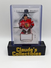 2024-25 Upper Deck The Cup Connor Bedard Logo Marks Jersey Relic /99