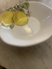 Effetti Italy Lemon Pasta Bowl 8.75" serving bowl