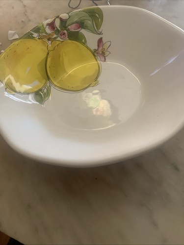 Effetti Italy Lemon Pasta Bowl 8.75" serving bowl - Picture 7 of 7