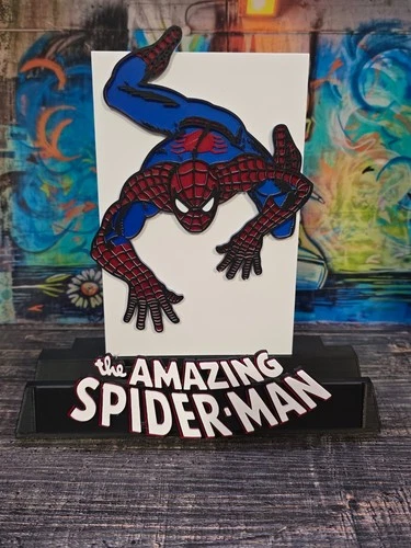 Comic Book Display Stand for Graded CGC, CBCS, and Non-Graded Comics -Spider-Man