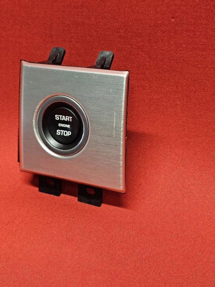 2015-2019 Land Rover Range Rover Evoque Stop Start Ignition Button w/ Bezel - Image 2 of 4