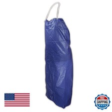 MAGID VAB55 8 Mil 35" x 55" Vinyl Apron with Tie Closure 12 Pairs