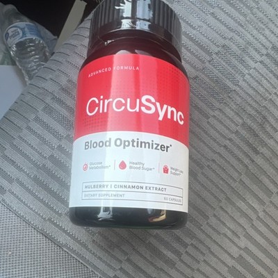 CircuSync Blood Optimizer Mulberry Cinnamon Extract Capsules 60 Glucose Support