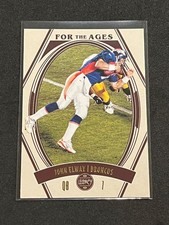 2021 Panini Legacy Football John Elway For The Ages #FTA-12 - Denver Broncos