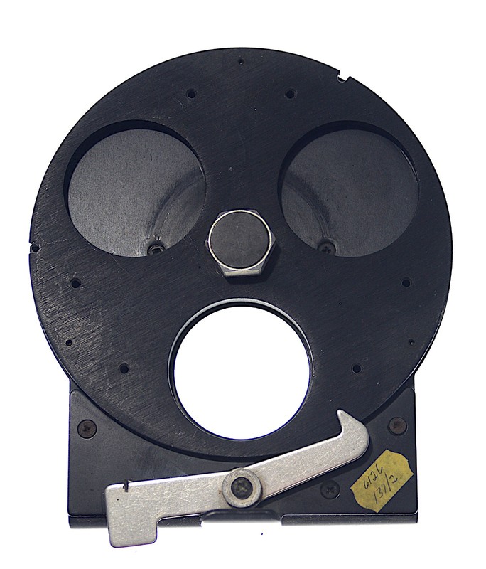 $ 7 Flat Rate US Shipping:  Omega 3-Lens Turret for D Series Enlargers, EXC