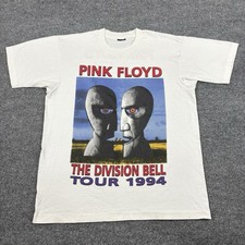 VTG Pink Floyd Shirt Mens L Division Bell Tour 1994 Wall Single Stitch Band Tee