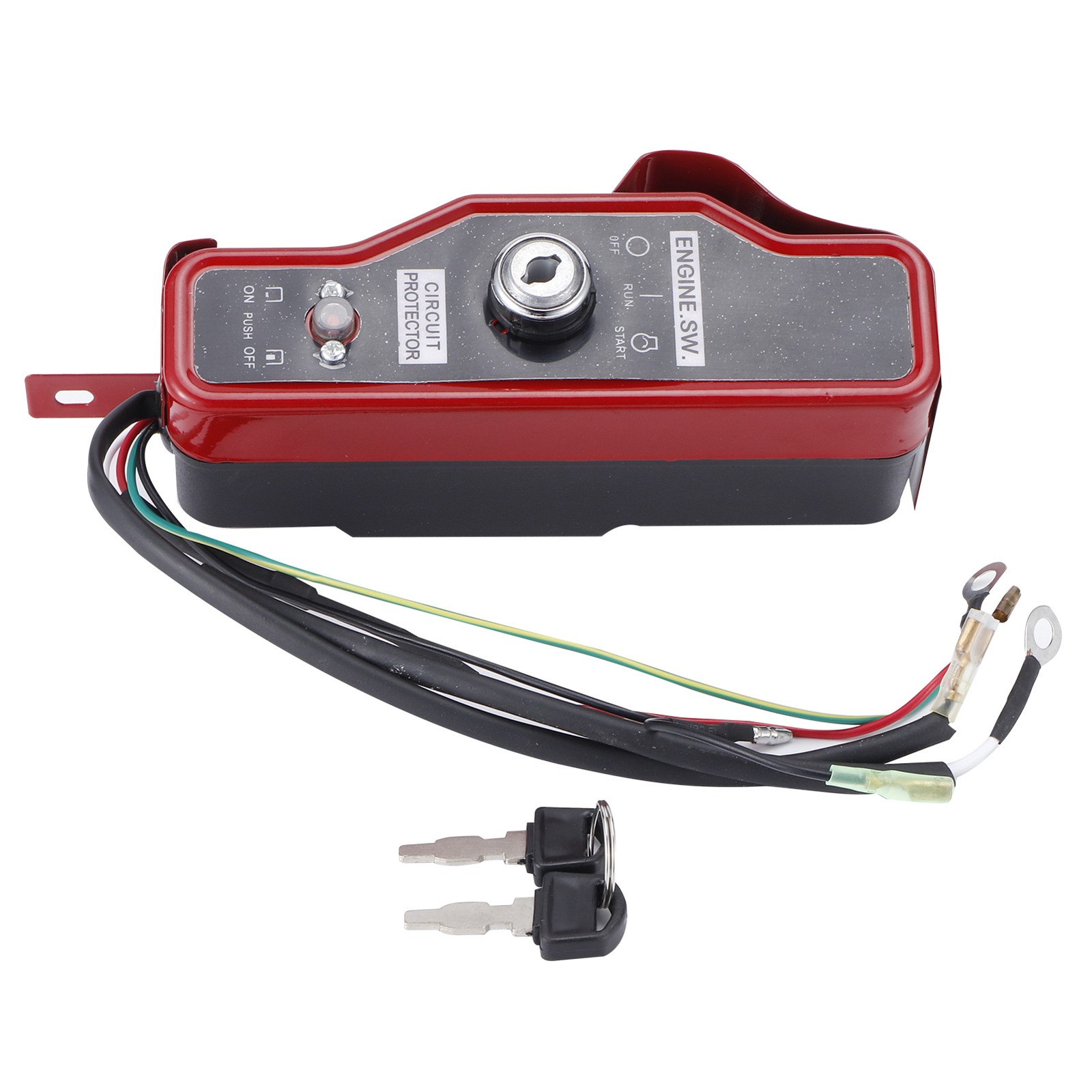 Ignition Switch Box With Keys Gasoline Generator Accessory For 188F/GX390/1 BAJ