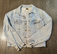 Vintage Lee Denim Jacket Small/Medium PATD 153438 Sanfordized Union Made in USA
