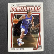 2022-23 Panini Donruss Optic Elite Dominators #18 Kawhi Leonard Clippers